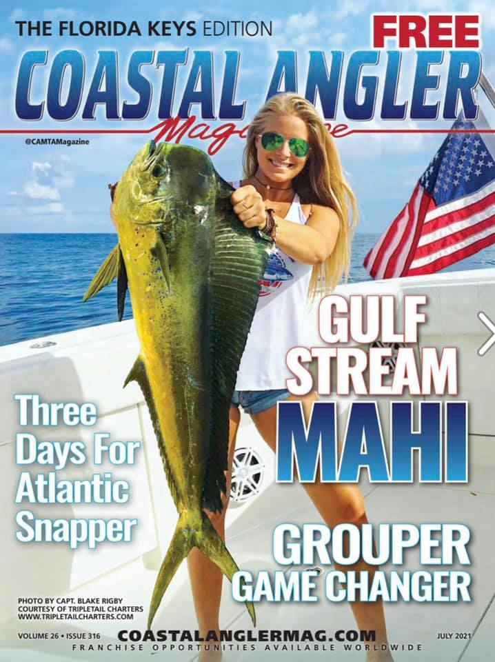 July 2021 Coastal Angler Magazine article written by Captain Quinlyn Haddon