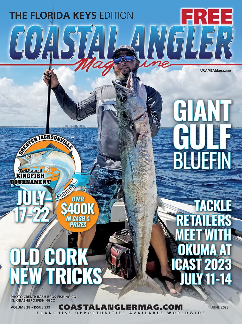 July 2023 Coastal Angler Magazine article written by Captain Quinlyn Haddon