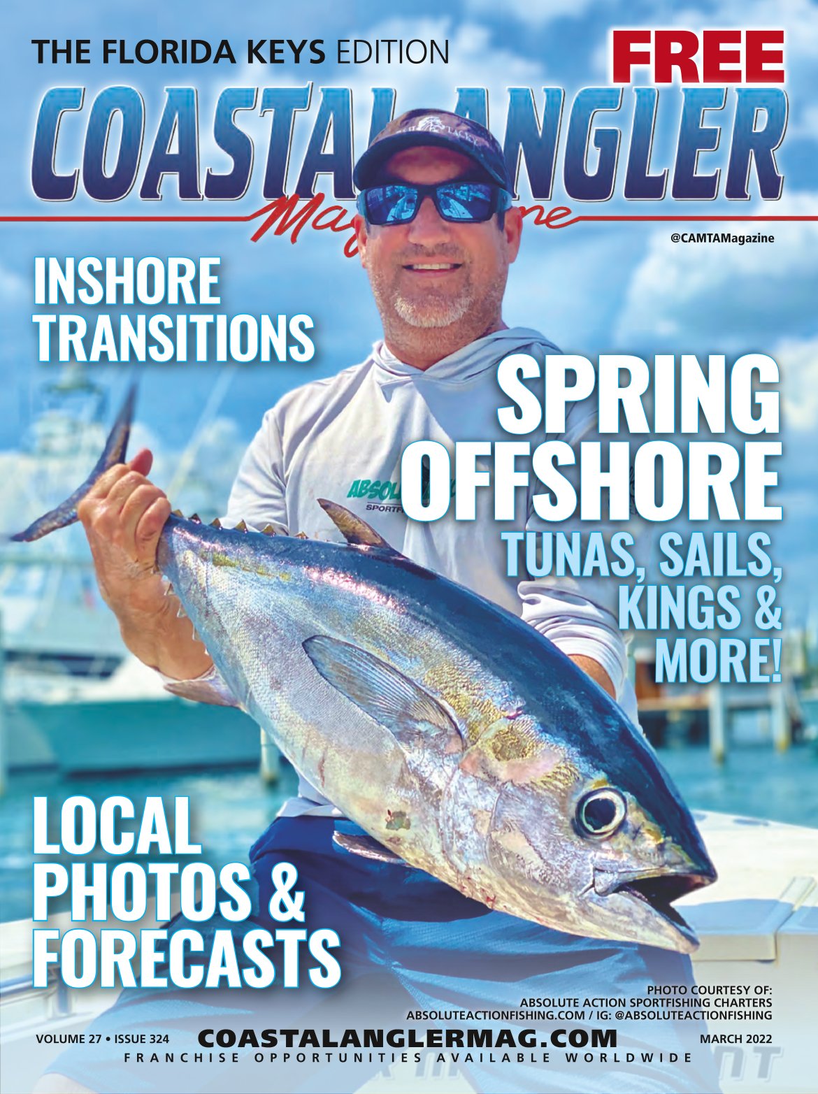 March 2022 Coastal Angler Magazine article written by Captain Quinlyn Haddon