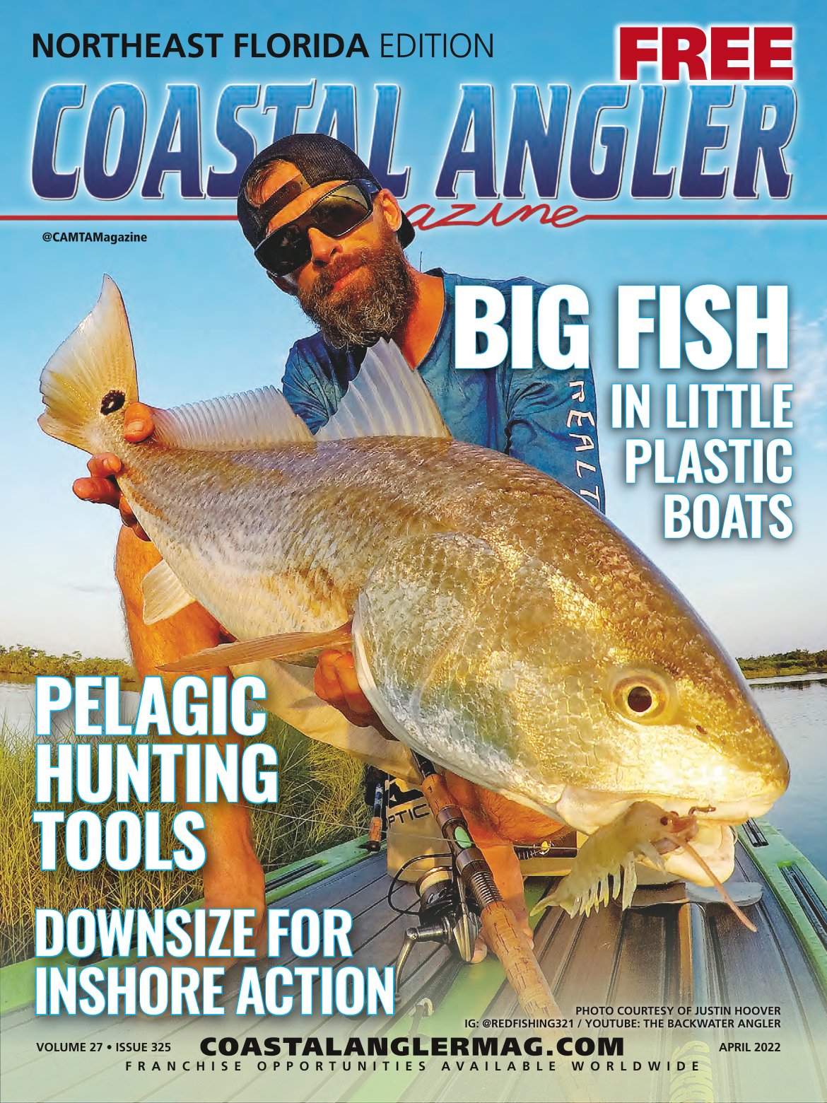 April 2022 Coastal Angler Magazine article written by Captain Quinlyn Haddon