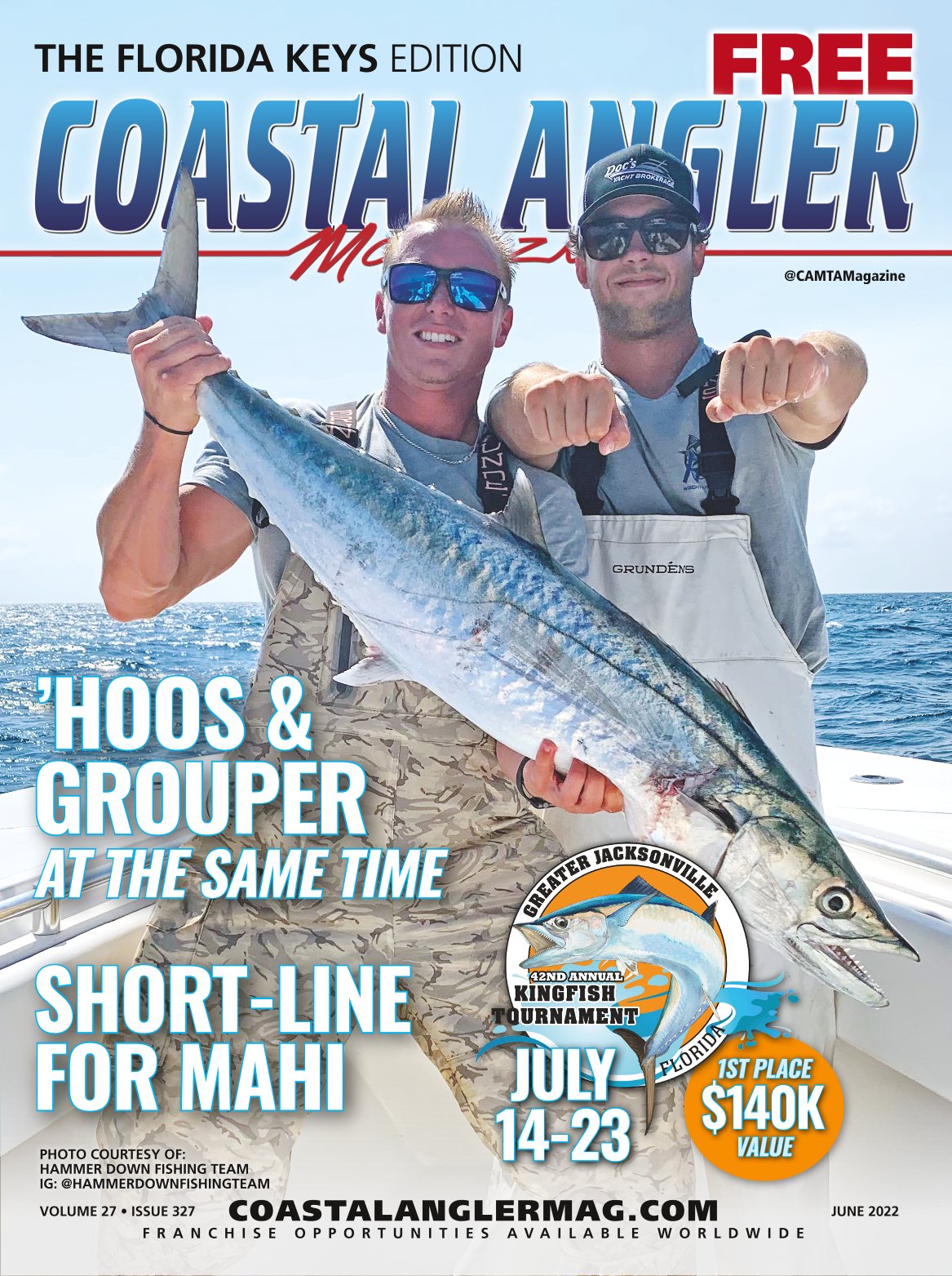 June 2022 Coastal Angler Magazine article written by Captain Quinlyn Haddon