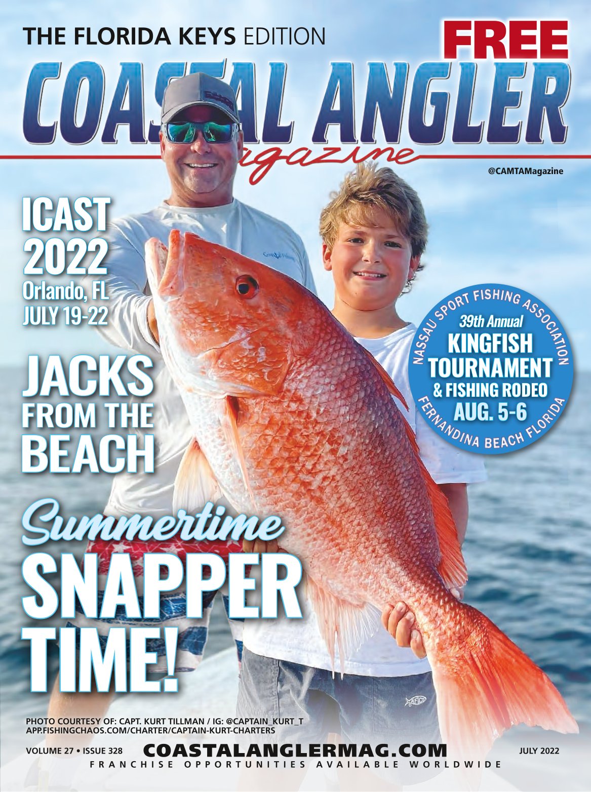 July 2022 Coastal Angler Magazine article written by Captain Quinlyn Haddon