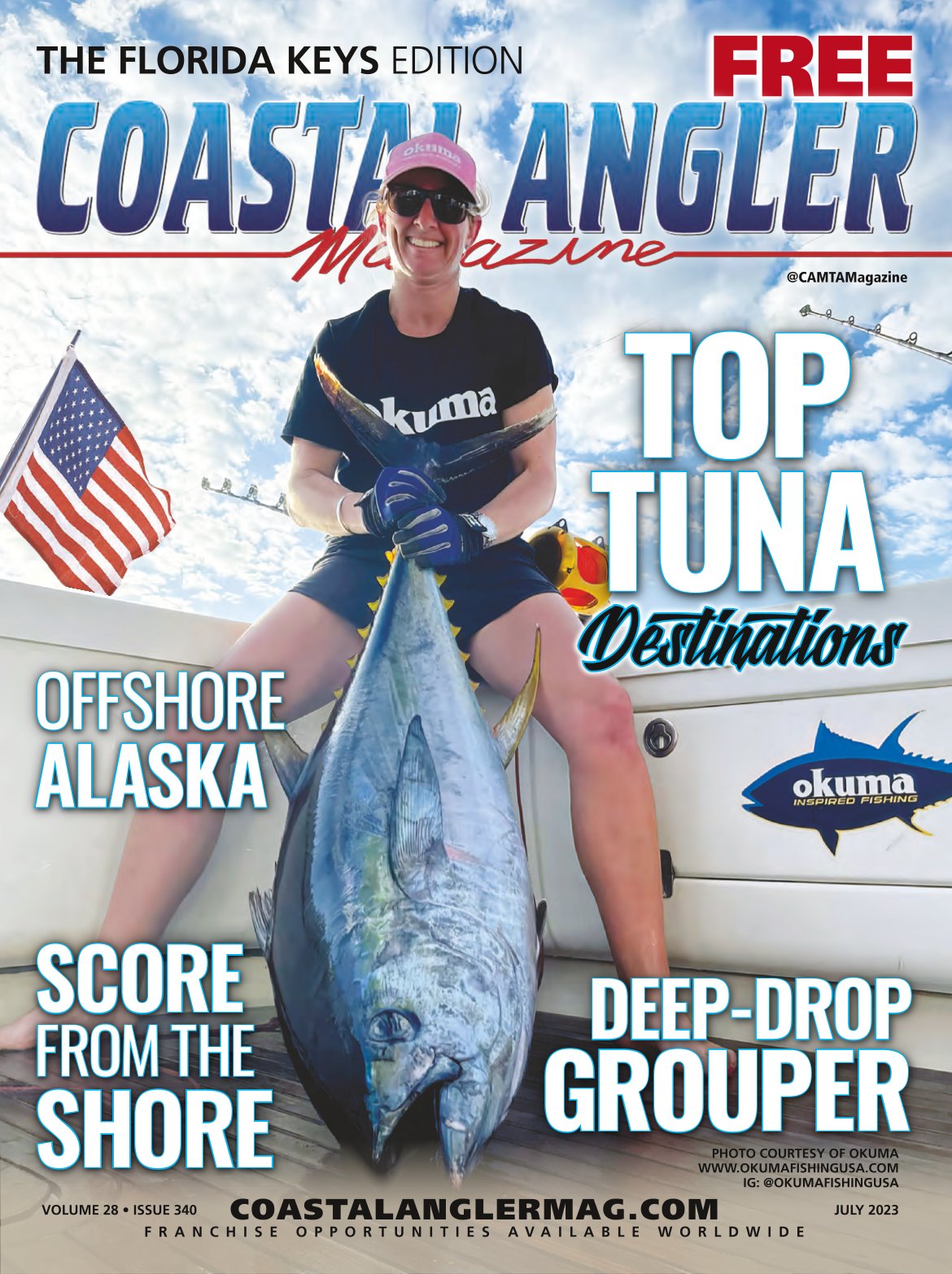 July 2023 Coastal Angler Magazine article written by Captain Quinlyn Haddon