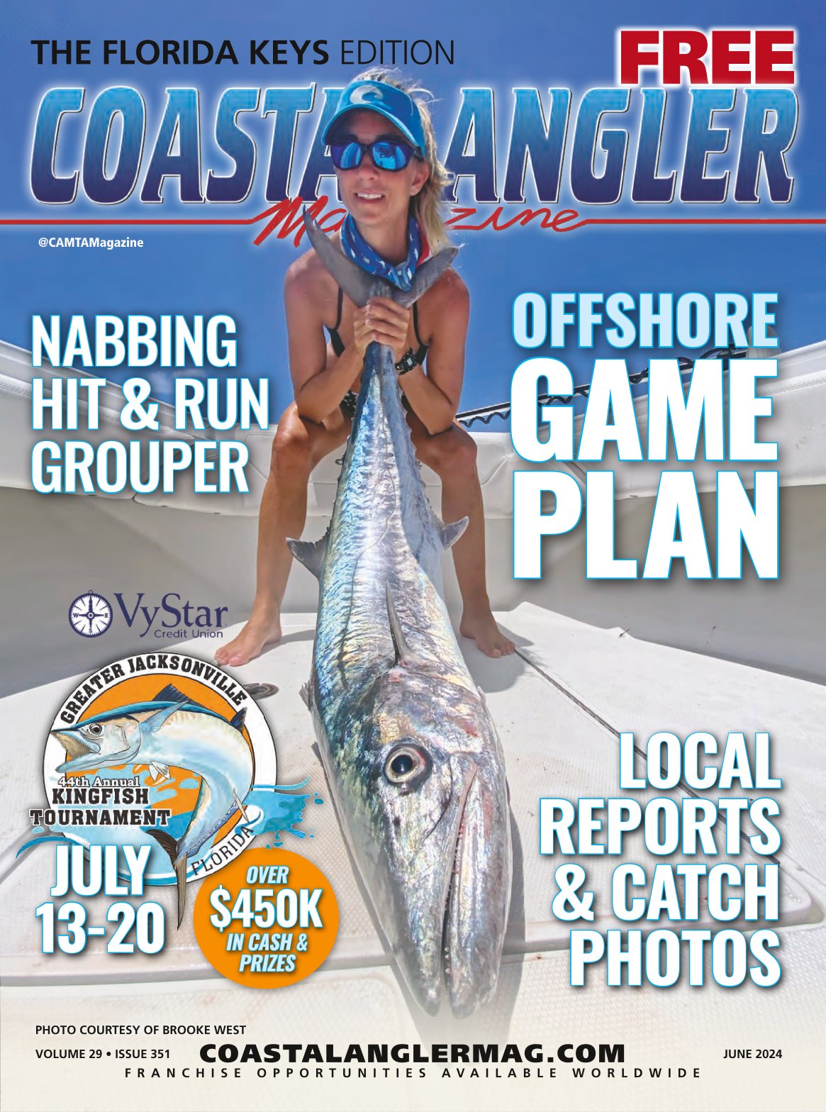 June 2024 Coastal Angler Magazine article written by Captain Quinlyn Haddon