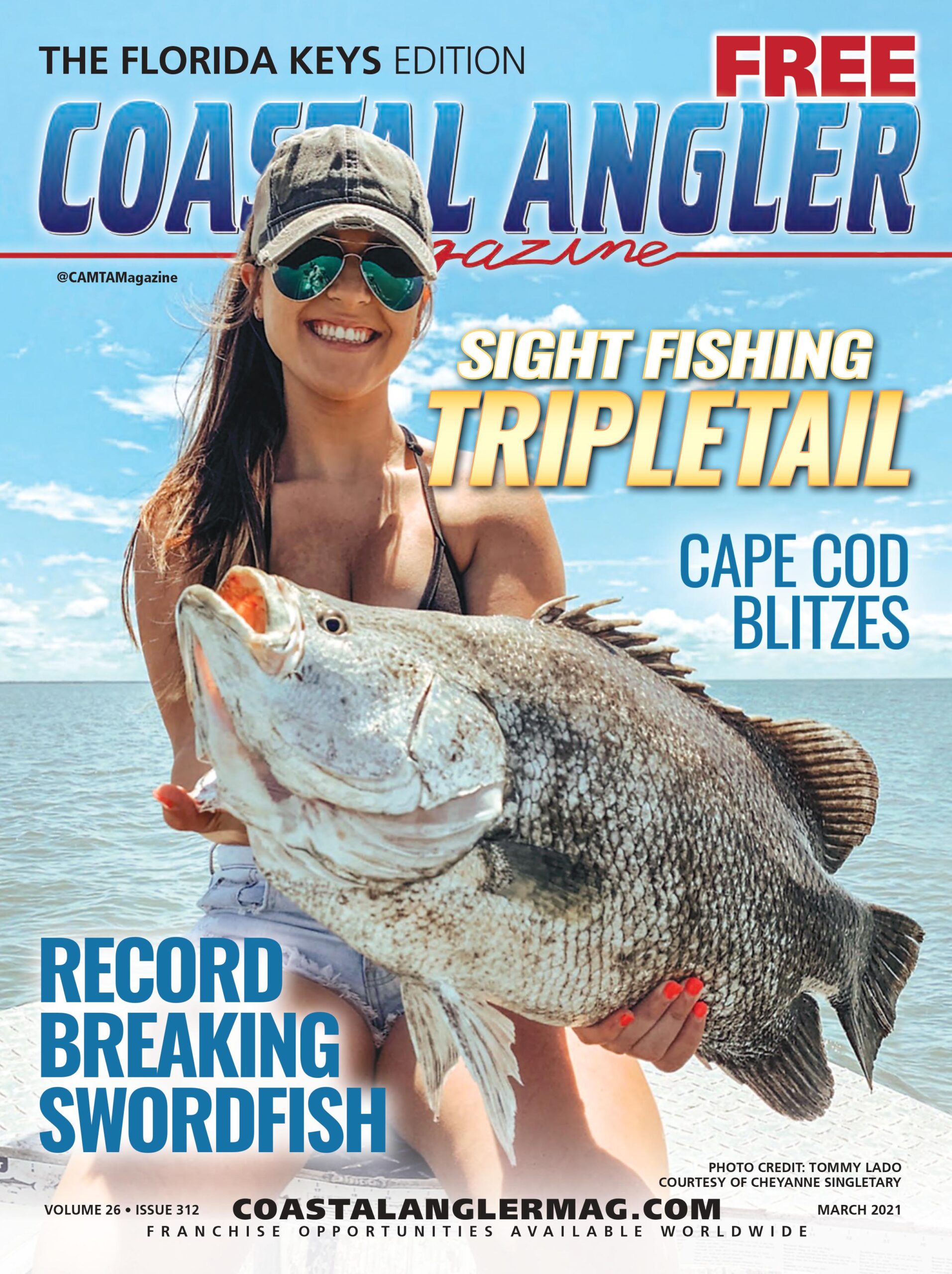 March 2021 Coastal Angler Magazine article written by Captain Quinlyn Haddon